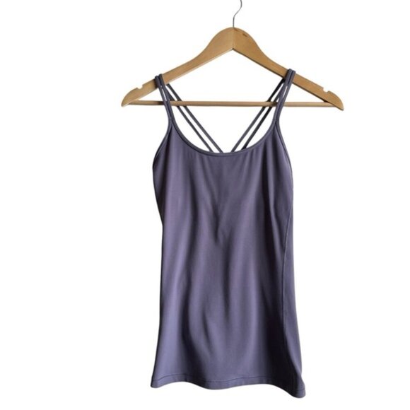 Lululemon Free To Be Tank *Nulu Size 6 Purple Quartz - Picture 2 of 9